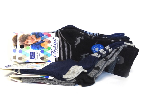 5 pairs of children's socks for boys