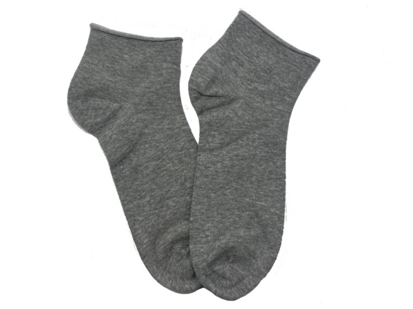 6 Paar kurze Herrensocken - einfarbig, ohne Gummibund, antibakteriell, nahtlos